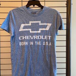 Chevrolet Blue Short‎ Sleeve Tee